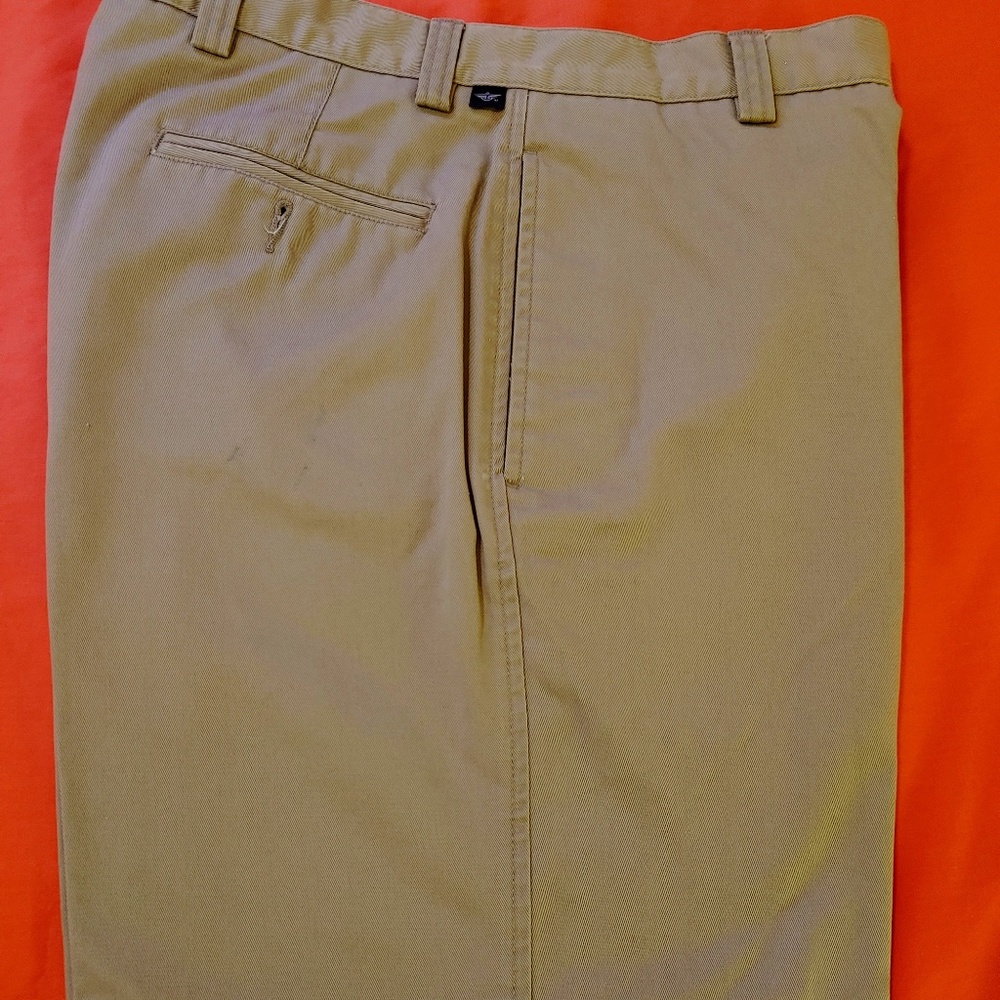 Khaki Twill Shorts